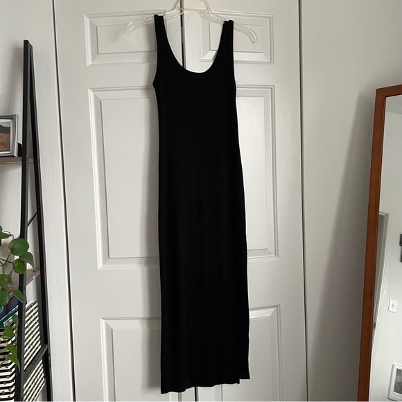 Forever 21 | Dresses | Forever 2 Ribbed Bodycon Maxi Dress Black | Poshmark